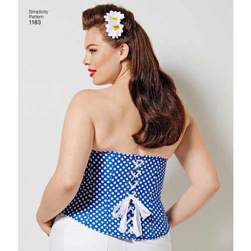 Simplicity kaava 1183 Misses and Plus Size Corsets