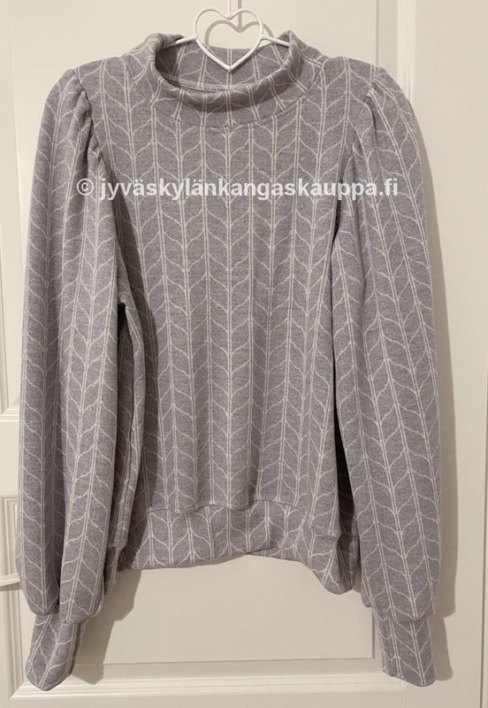 Merinovillaneulos T&Auml;HK&Auml; vaaleanharmaa (mulesing vapaa)