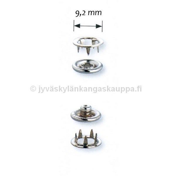V&auml;rilliset metalliset nepparit