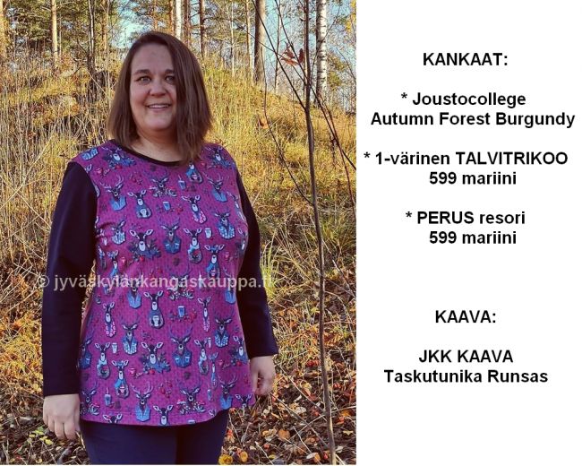 JKK KAAVA Taskutunika Runsas