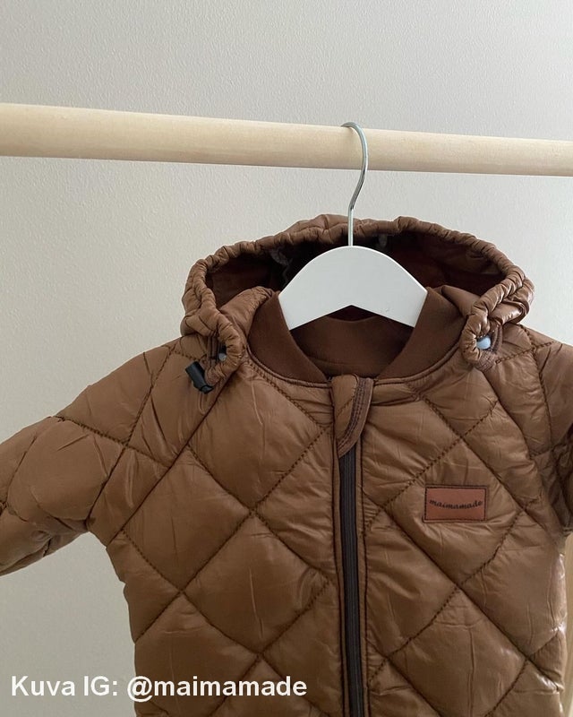 Tikkikangas Ruutu Ruskea