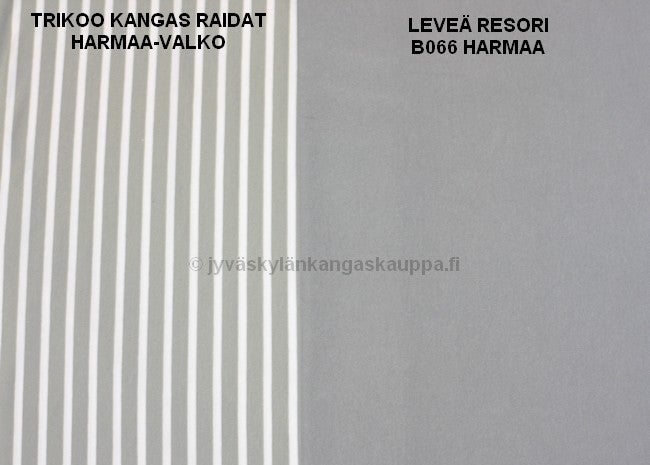 Trikoo kangas Raidat TURKOOSI (1,5m valmispala)pahvin&ouml;yt&auml;&auml;