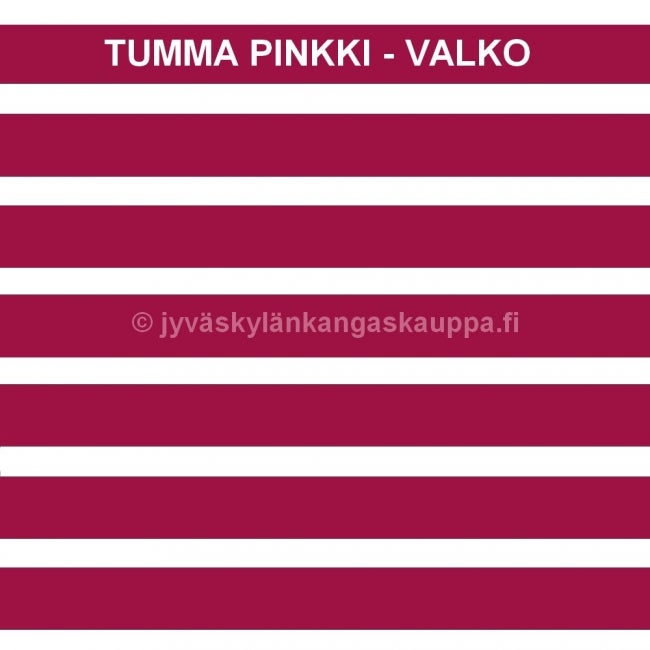Trikoo kangas Raidat TURKOOSI (1,5m valmispala)pahvin&ouml;yt&auml;&auml;