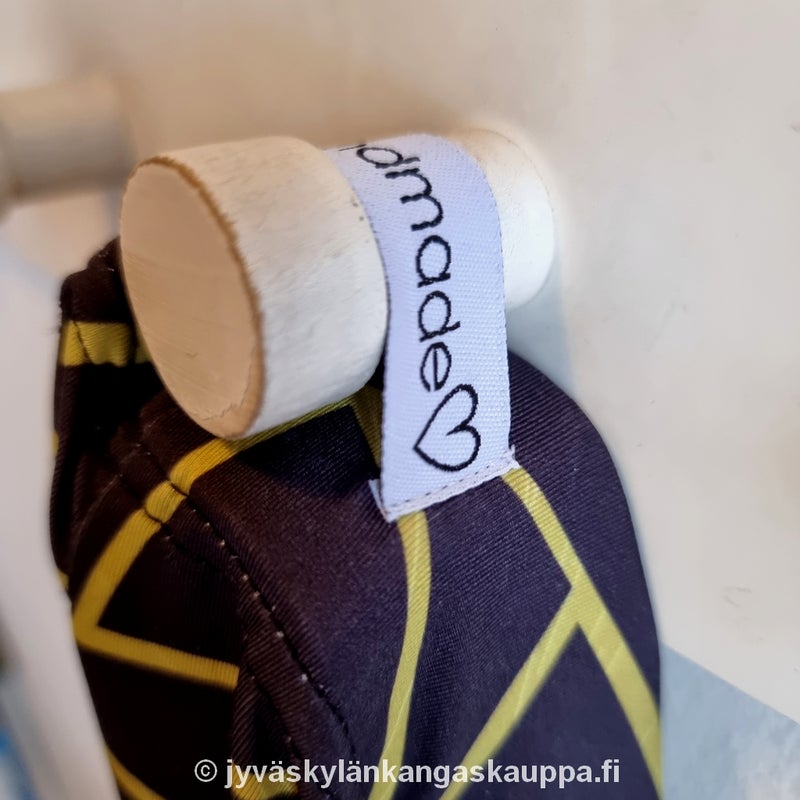 Tuotemerkki Handmade VALKOINEN (p&auml;&auml;dyist&auml; ommeltava) sek&auml; LYCRA Golden Mosaic