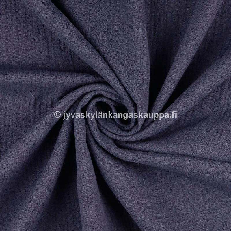 Double Gauze tuplaharsokangas Denim