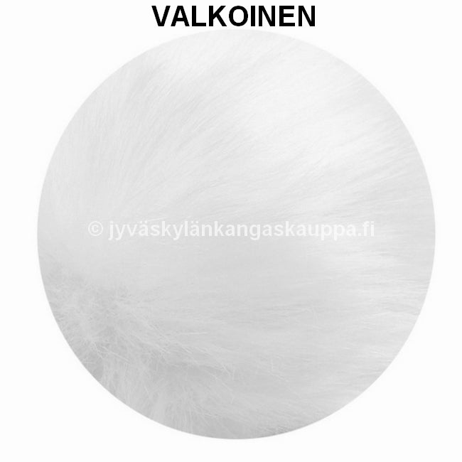Turkistupsu iso valkoinen