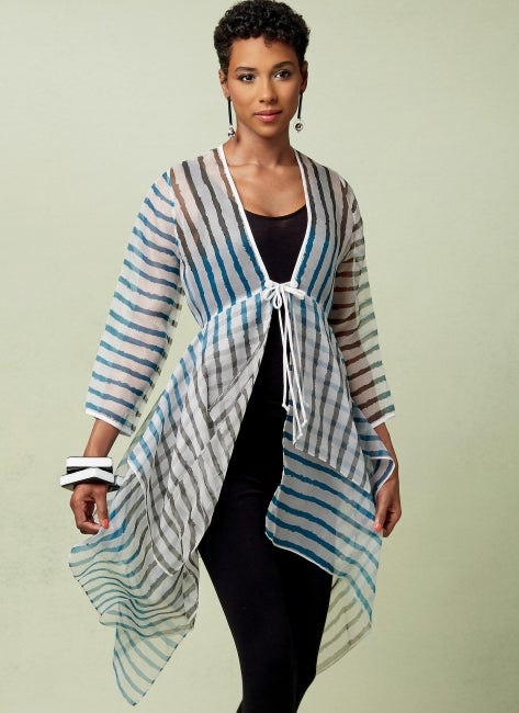 Vogue kaava V1551: designer tunika