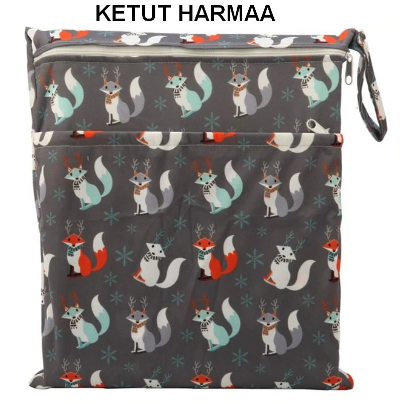 Vaippapussi ketut harmaa