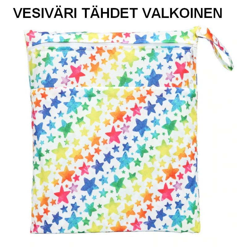 Vaippapussi vesiv&auml;ri t&auml;hdet valkoinen