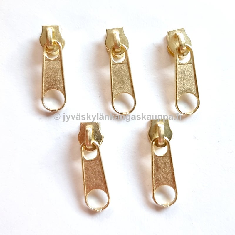 Vetoketjun vedin 3mm spiraali KULTA TIPPAMALLI