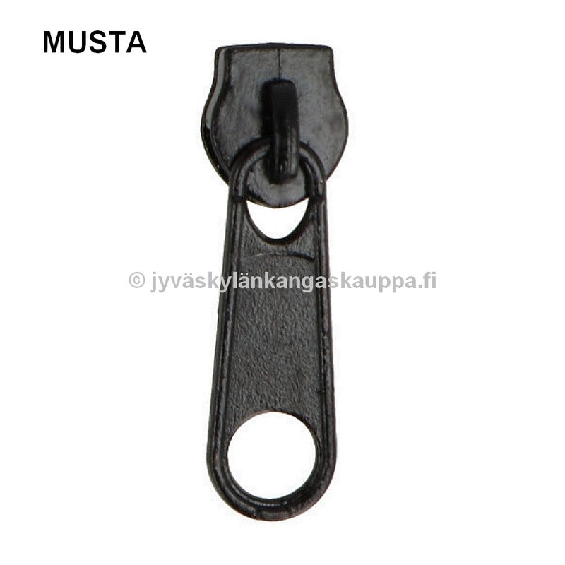 Vetoketjun vedin 3mm MUSTA