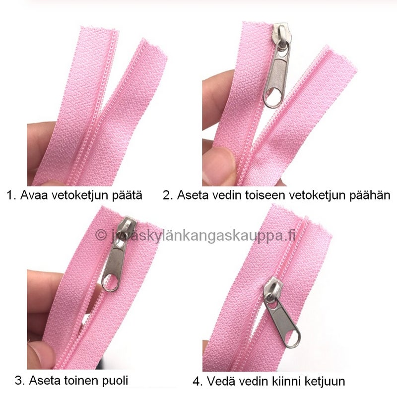 Vetoketjun VEDIN 3mm spiraali 155 ruusukulta