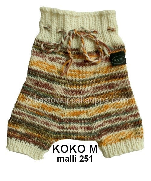 KVK villahousut housumalli LYHYET LAHKEET