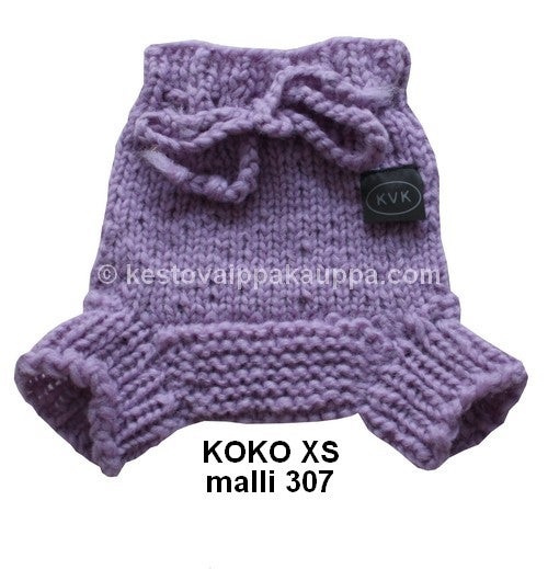 KVK villahousut, perusmalli