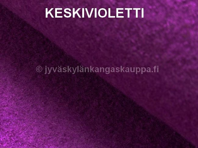 Villakangas: Joustava villafleece 8100 musta (2,4m valmispala)