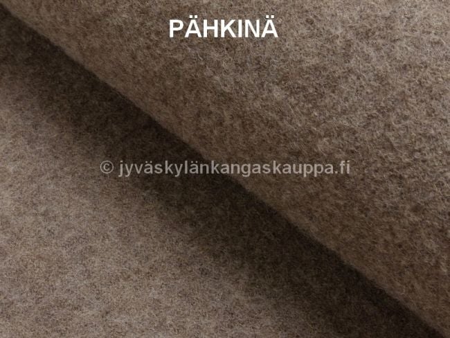 Villakangas: Joustava villafleece 8100 musta (2,4m valmispala)