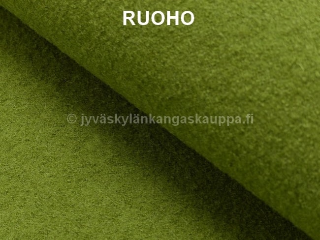 Villakangas: Joustava villafleece 8100 musta (2,4m valmispala)