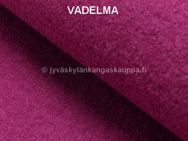 Villakangas: Joustava villafleece 8100 musta (2,4m valmispala)