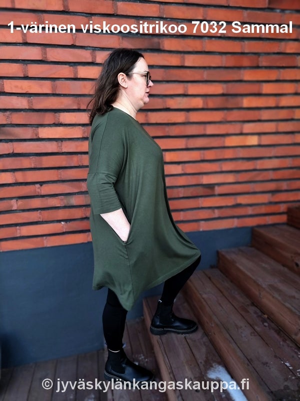 1-v&auml;rinen viskoositrikoo 7032 Sammal