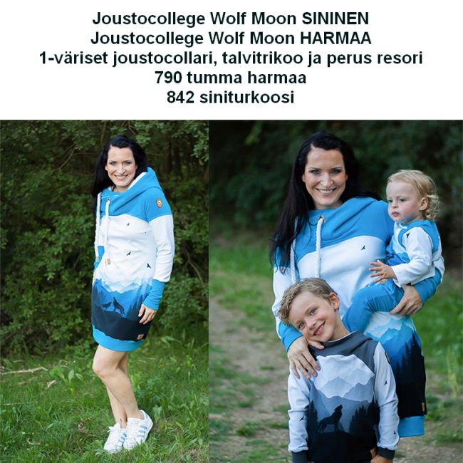 842 SINITURKOOSI sek&auml; 790 TUMMANHARMAA : Joustocollege, Harjattu Joustocollege (Talvitrikoo), Perus resori