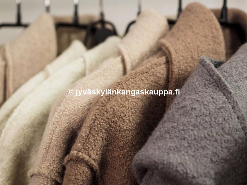 WOOL BOUCLE joustavampi villafleece