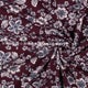 Harjattu Joustocollege Florals Burgundy