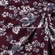 Harjattu Joustocollege Florals Burgundy